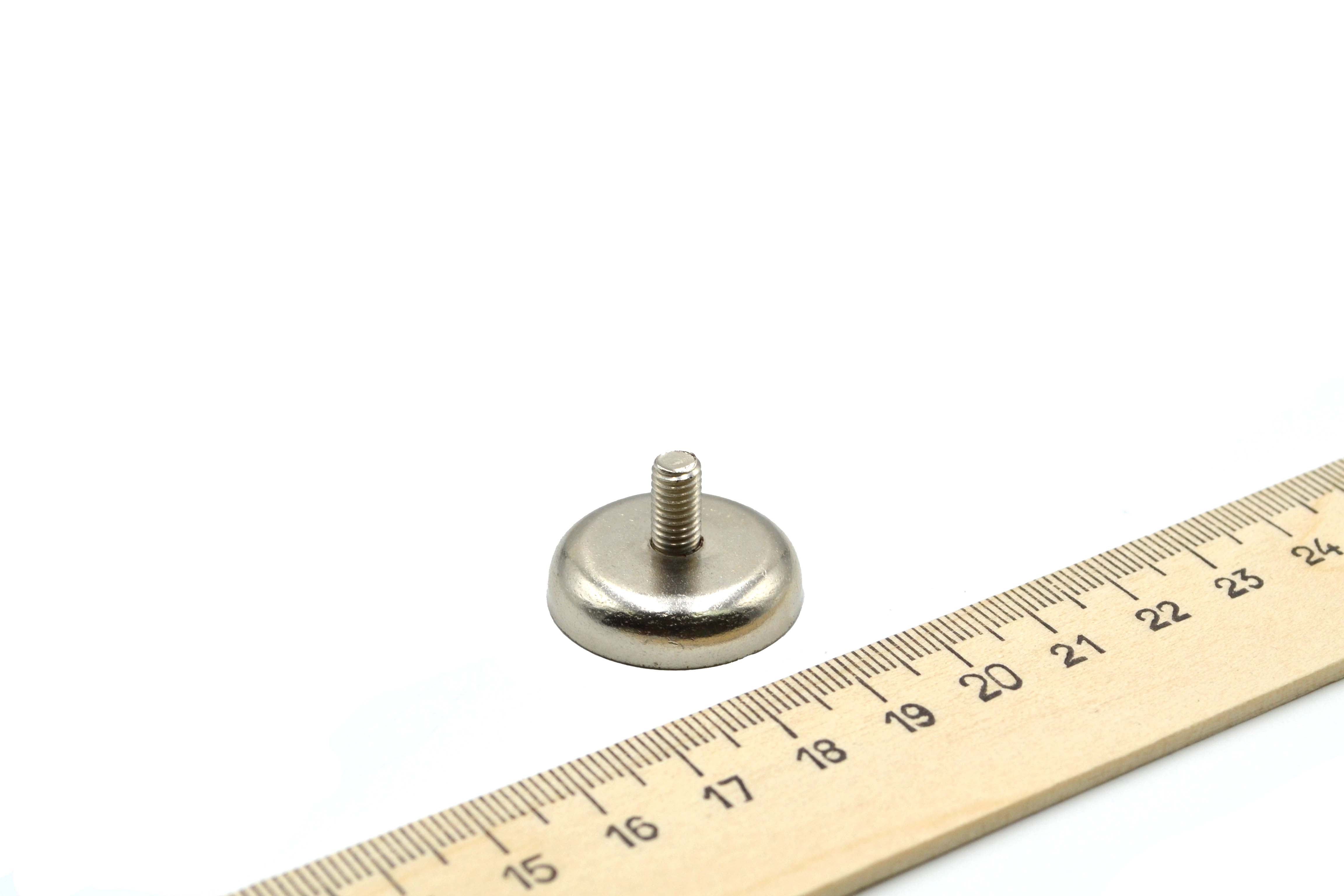 Магнитный захват D25 с резьбой